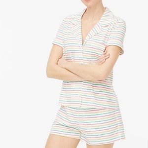 NWT J.Crew Striped Pajama Set